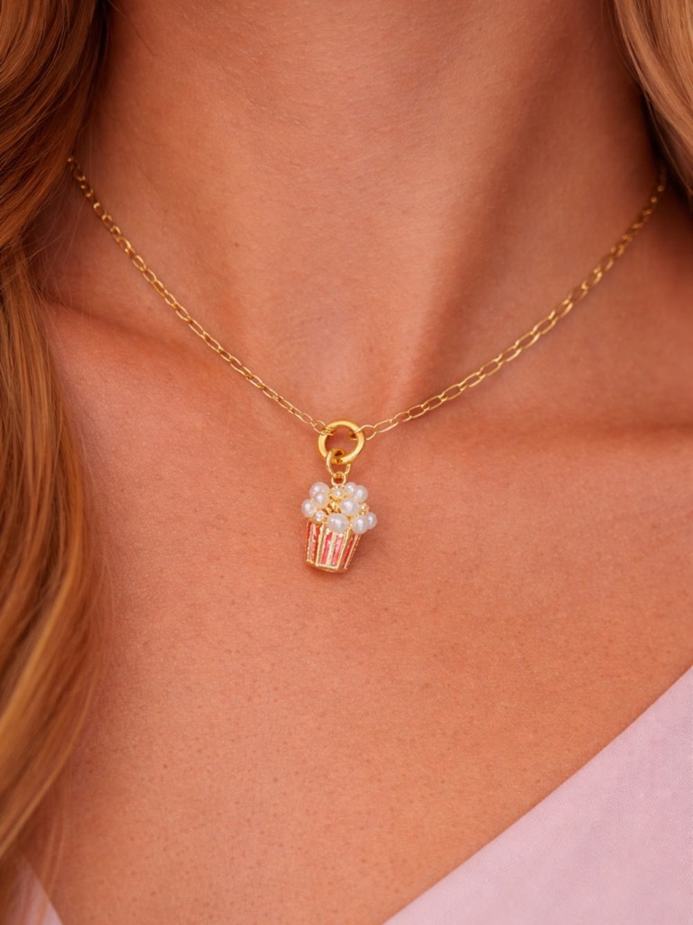 Kate Spade popcorn 🍿 necklace